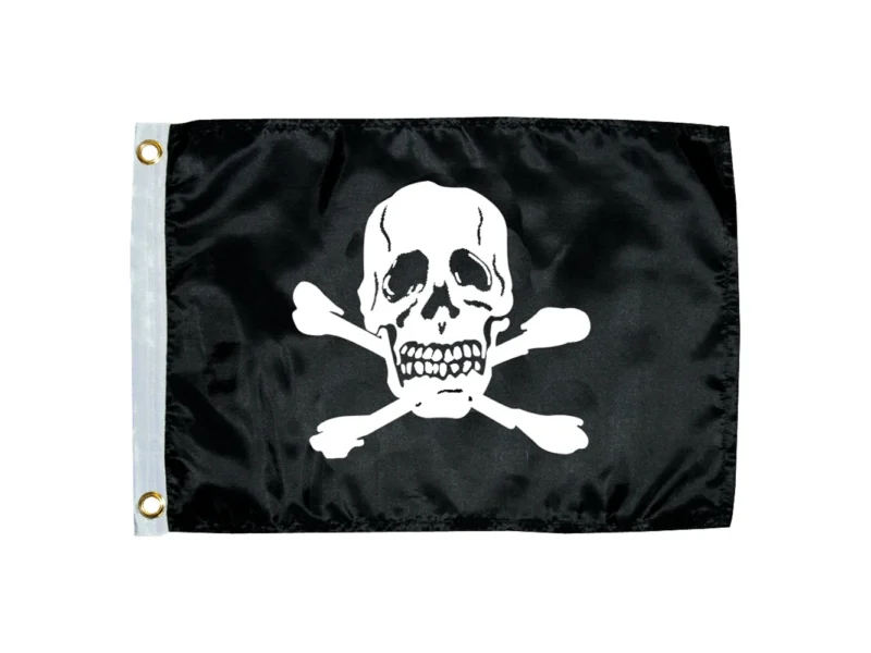 Taylor Made 12" x 18" Jolly Roger Novelty Flag