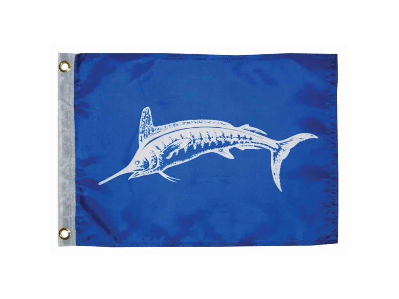 Taylor Made 12" x 18" White Marlin Flag