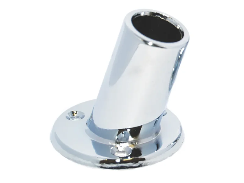 Taylor Made 1" Slanted Chrome Plated Flag Pole Socket