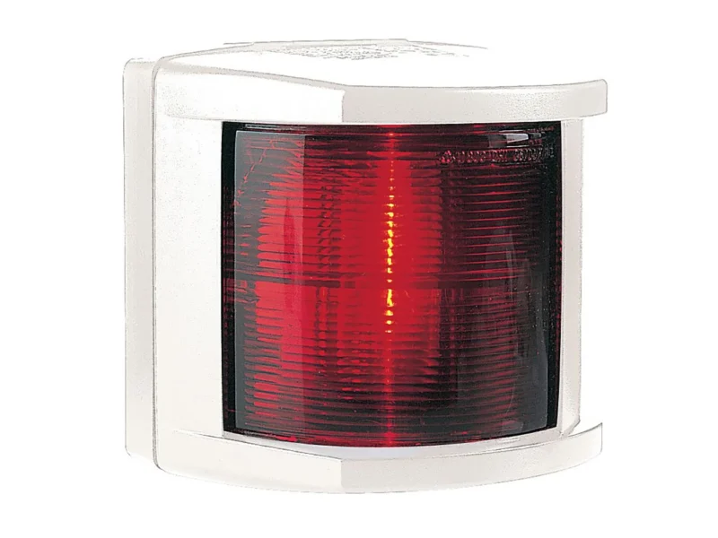 Hella Marine Port Navigation Light - Incandescent - 2nm - White Housing - 12V