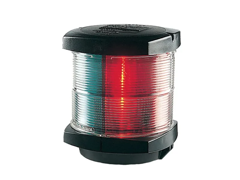 Hella Marine Tri-Color Navigation Light - Incandescent - 2nm - Black Housing - 12V