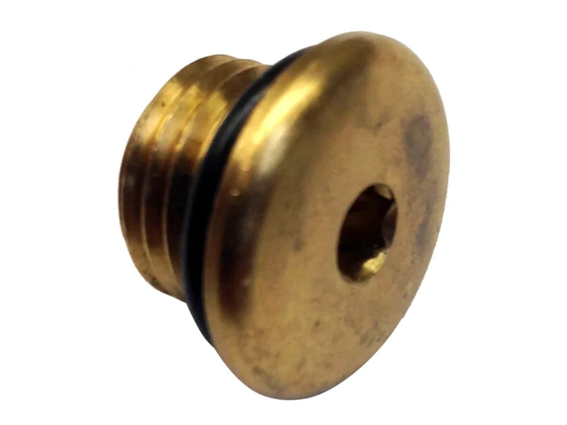 Uflex Brass Plug w/O-Ring for Pumps