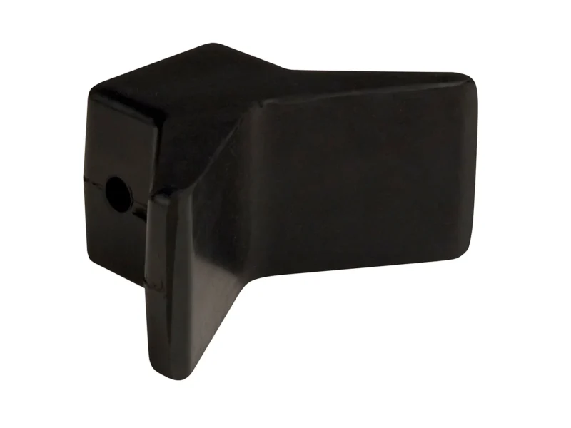 C.E. Smith Bow Y-Stop - 3" x 3" - Black Natural Rubber