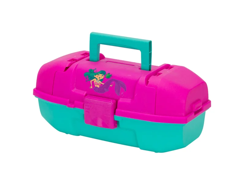 Plano Youth Mermaid Tackle Box - Pink/Turquoise