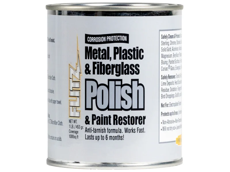 Flitz Metal, Plastic & Fiberglass Polish Paste - 1.0lb