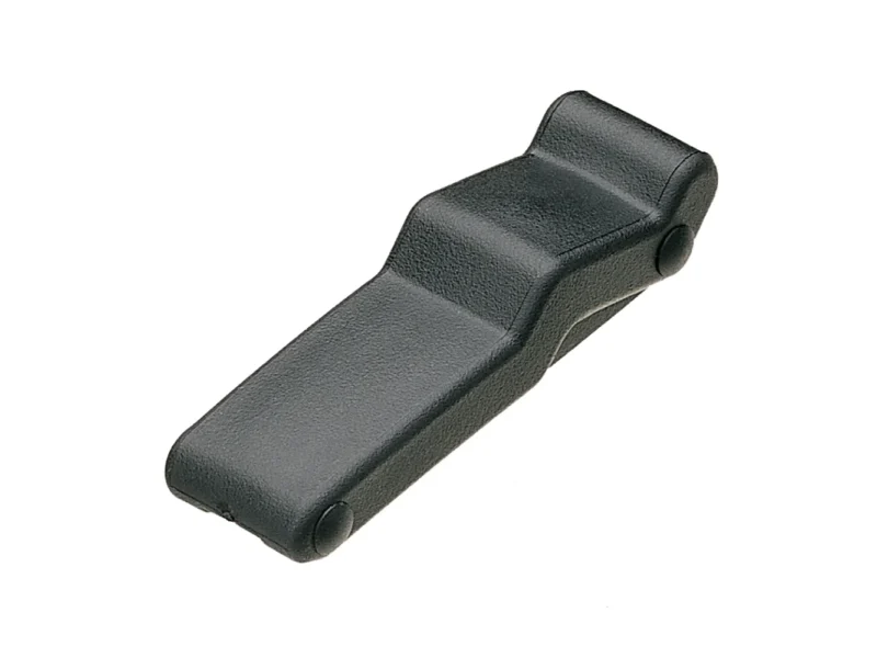 Southco Concealed Soft Draw Latch w/Keeper - Black Rubber