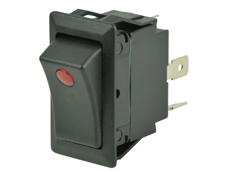 BEP SPST Rocker Switch - 1-LED - 12V/24V - ON/OFF