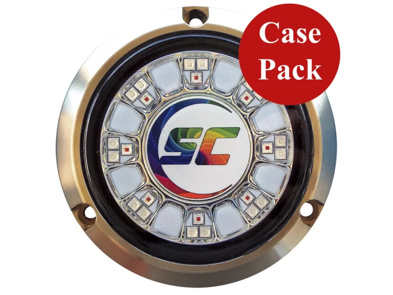 Shadow- Caster SCR-24 Bronze Underwater Light - 24 LEDs - Full Color Changing - *Case of 4*