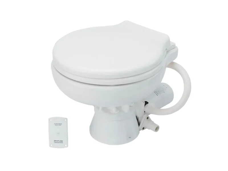 Johnson Pump AquaT Electric Marine Toilet - Super Compact - 12V