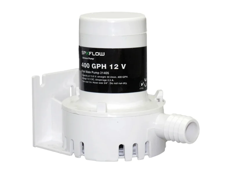 Johnson Pump 400 GPH 12V Bilge Pump - Barbed Port