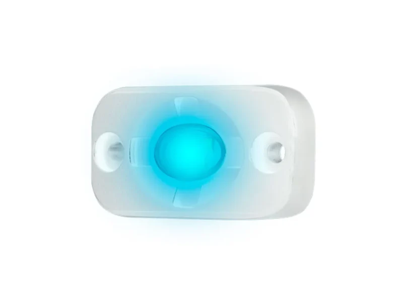 HEISE Marine Auxiliary Accent Lighting Pod - 1.5" x 3" - White/Blue