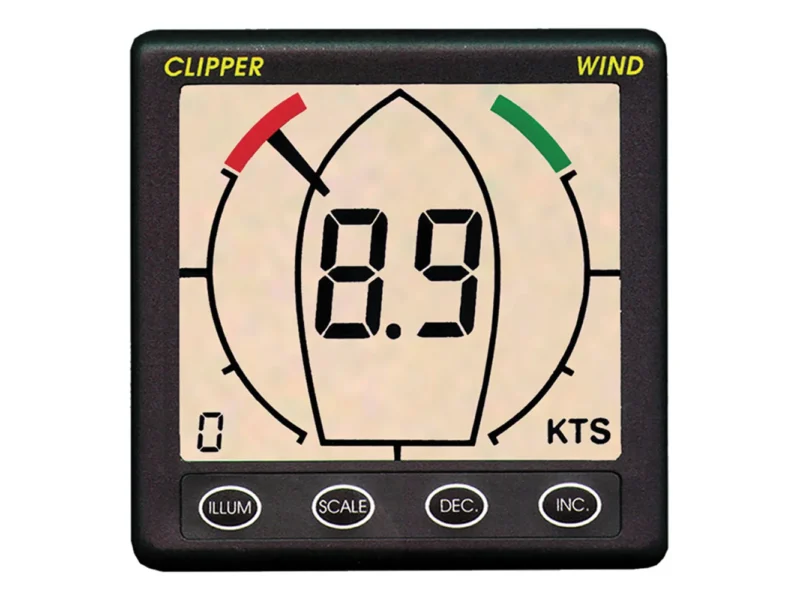 Clipper Tactical True Apparent Wind Display Repeater