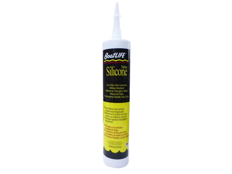 BoatLIFE Silicone Rubber Sealant Cartridge - White