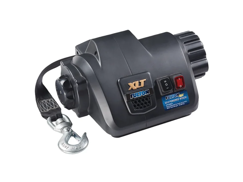 Fulton XLT 10.0 Powered Marine Winch w/Remote f/Boats up to 26'