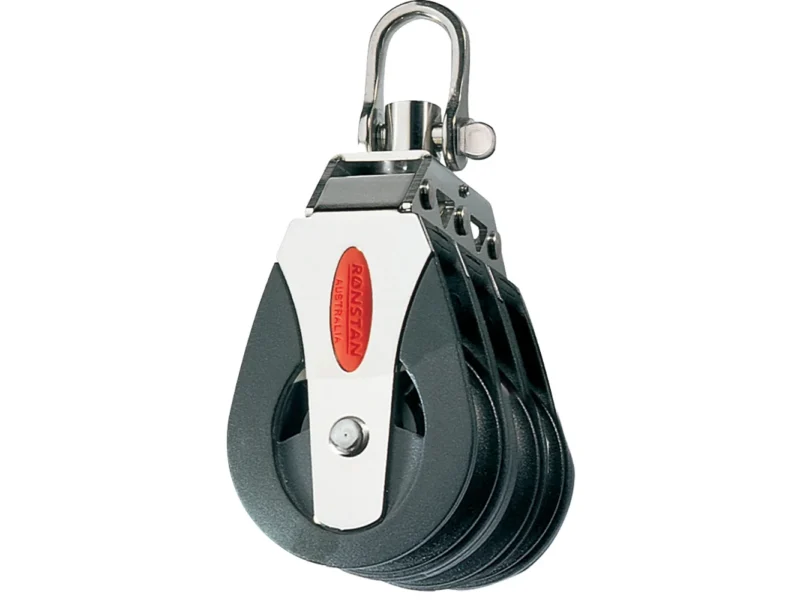 Ronstan Series 40 Ball Bearing Block - Triple - Swivel Head