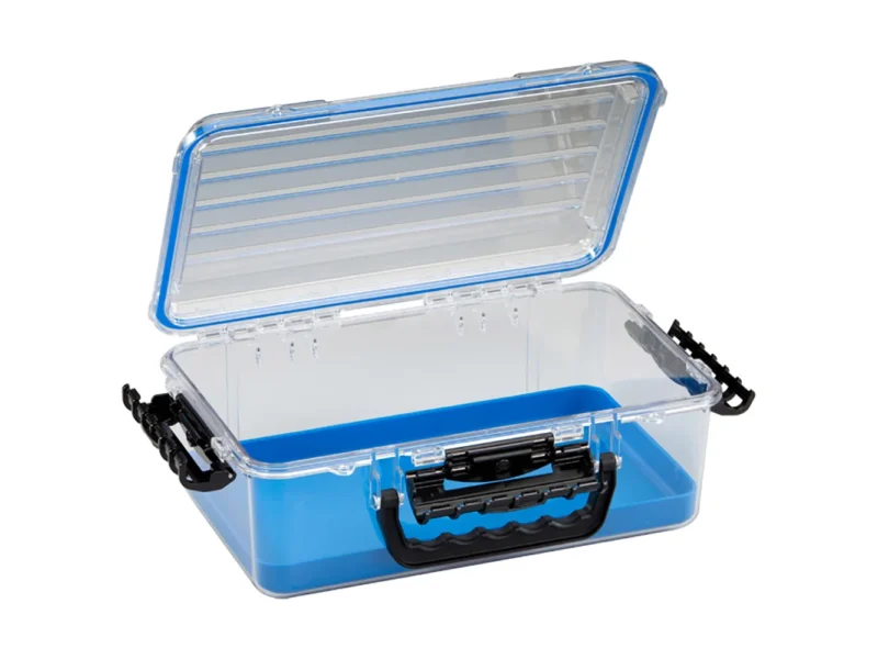 Plano Guide Series™ Waterproof Case 3700 - Blue/Clear