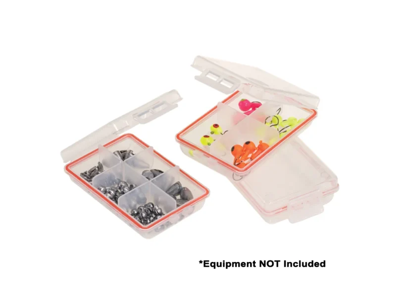 Plano Waterproof Terminal 3-Pack Tackle Boxes - Clear