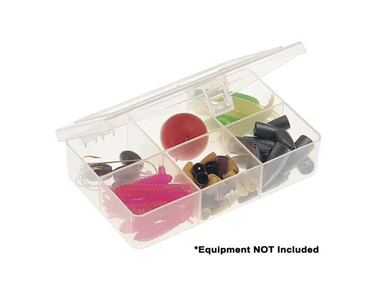 Plano Six-Compartment Tackle Organizer - Clear