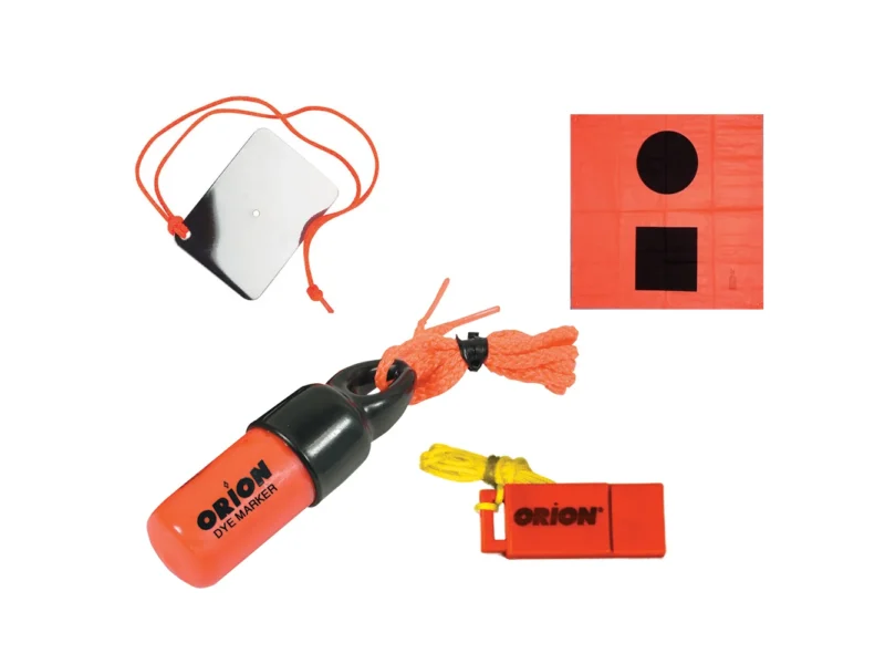 Orion Signaling Kit - Flag, Mirror, Dye Marker & Whistle