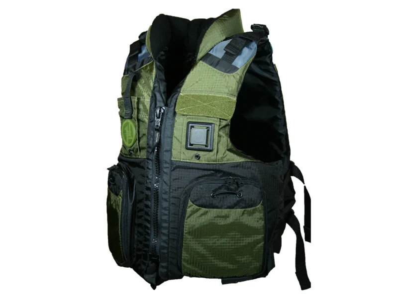 First Watch AV-800 Four Pocket Flotation Vest - OD Green - Large to XL