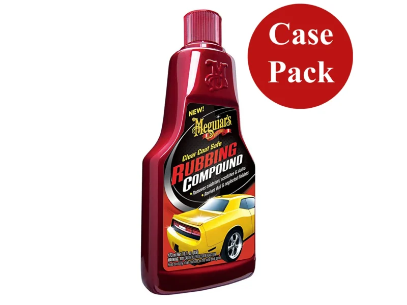 Meguiar's Clear Coat Safe Rubbing Compound - 16oz *Case of 6*