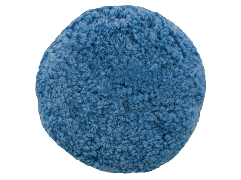 Presta Rotary Blended Wool Buffing Pad - Blue Soft Polish