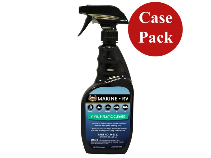 Presta Marine Vinyl & Plastic Cleaner - 22oz - *Case of 12*