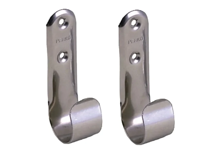 Perko Stainless Steel Boat Hook Holders - Pair