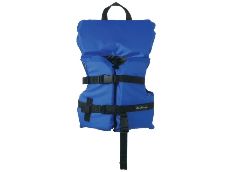 Onyx Nylon General Purpose Life Jacket - Infant/Child Under 50lbs - Blue