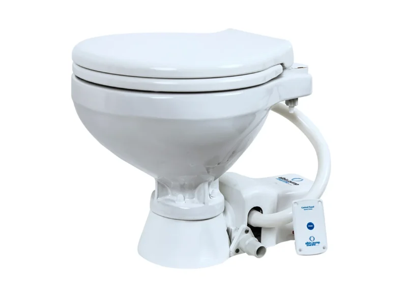 Albin Group Marine Toilet Standard Electric EVO Compact - 12V