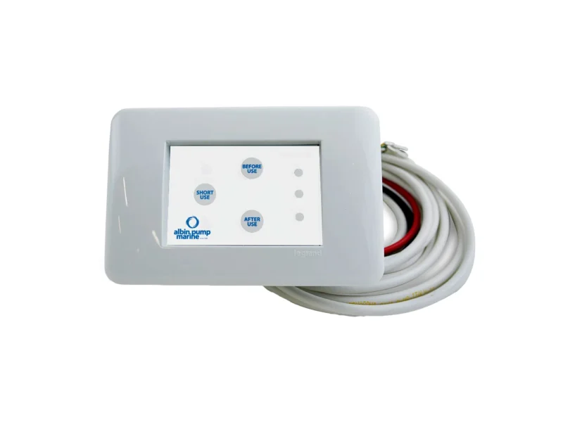 Albin Group Marine Digital Control Panel Silent Electric Toilet