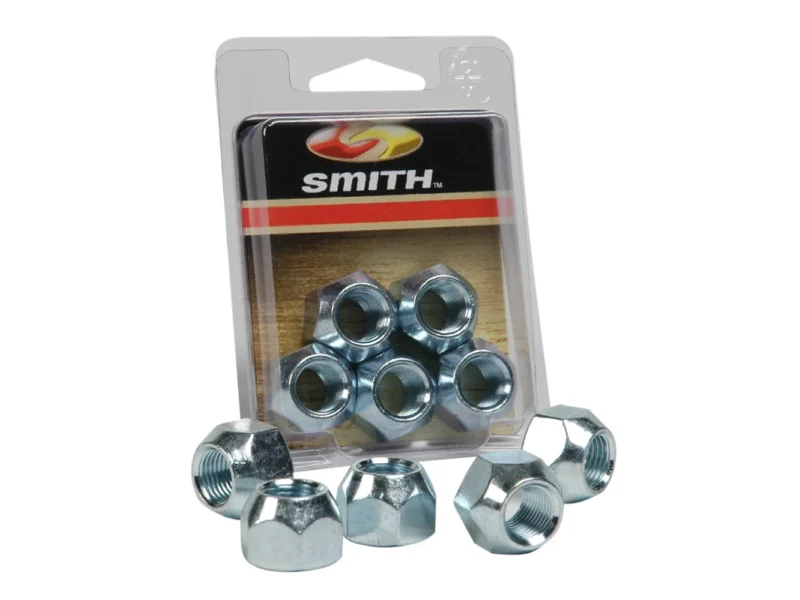 C.E. Smith Package Wheel Nuts 1/2" - 20 - 5 Pieces - Zinc