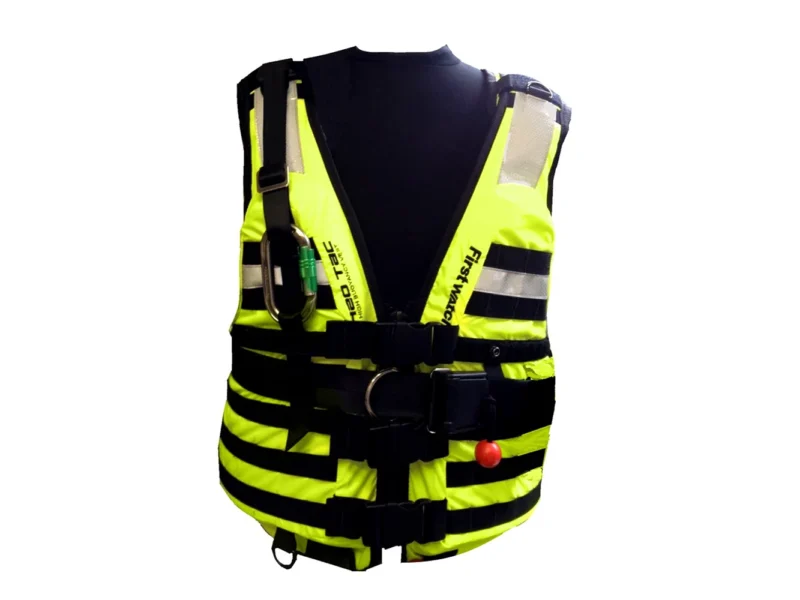 First Watch HBV-100 High Buoyancy Rescue Vest - Hi-Vis Yellow - Medium to XL