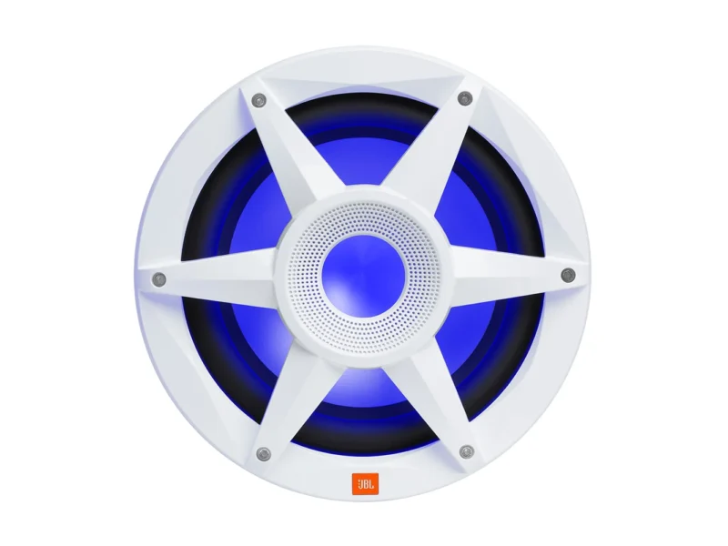 JBL 10" Marine RGB Passive Subwoofer - White Stadium Series