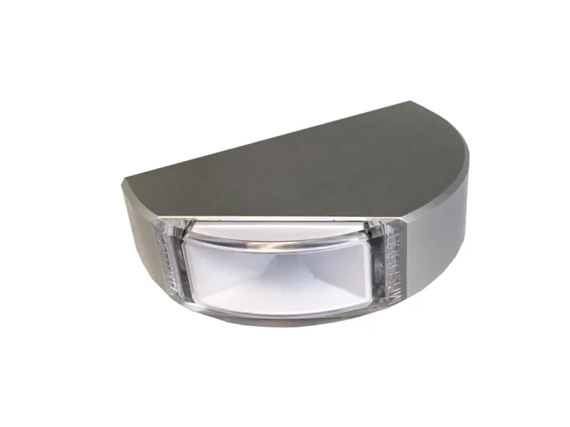 Lumitec Surface Mount Navigation Light - Classic Aluminum - Starboard Green