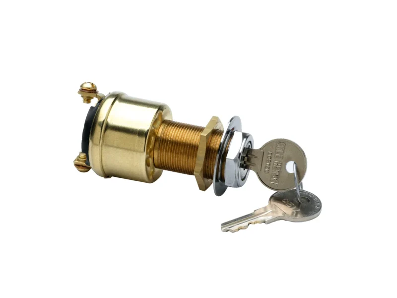 Cole Hersee 2 Position Brass Ignition Switch