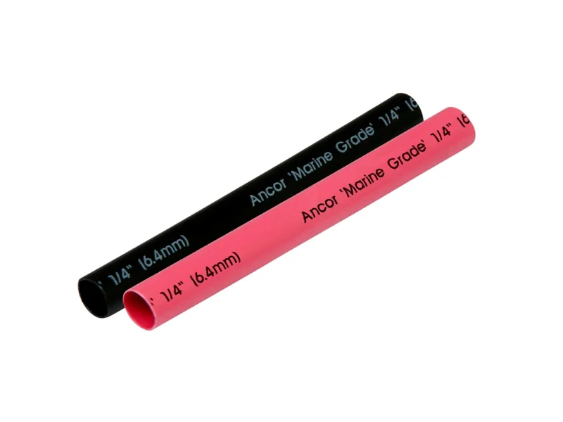 Ancor Heat Shrink Tubing 1/4" x 3" - Black & Red Combo