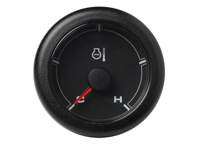 Veratron 52MM (2-1/16") OceanLink Coolant Temperature Gauge (250°F) - Black Dial & Bezel