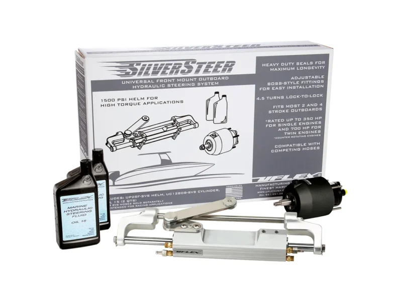 Uflex SilverSteer™ Outboard Hydraulic Tilt Steering System - UC130 V2