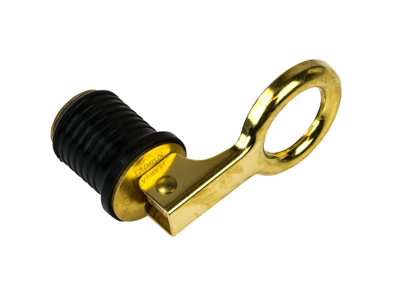 Sea-Dog Brass Snap Handle Drain Plug - 1"