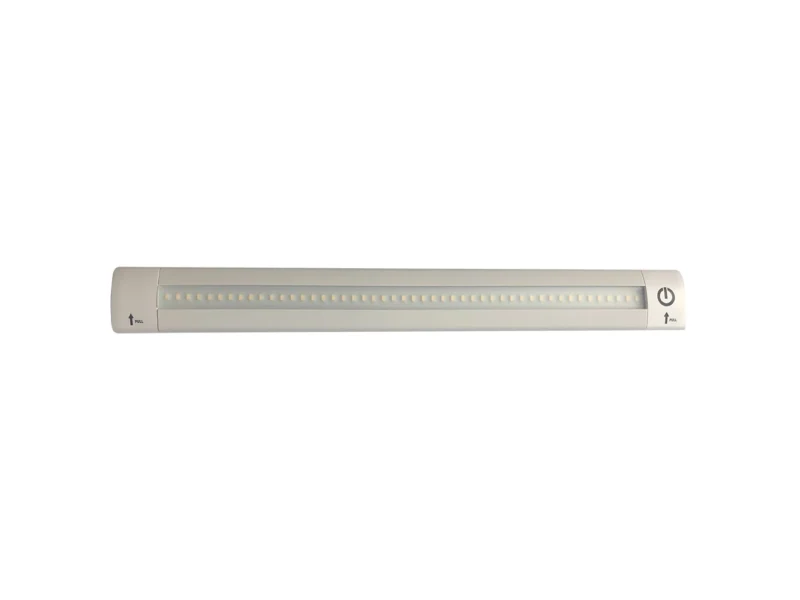 Lunasea 12" Adjustable Linear LED Light w/Built-In Touch Dimmer Switch - Cool White