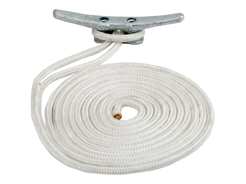 Sea-Dog Double Braided Nylon Dock Line - 5/8" x 25' - White