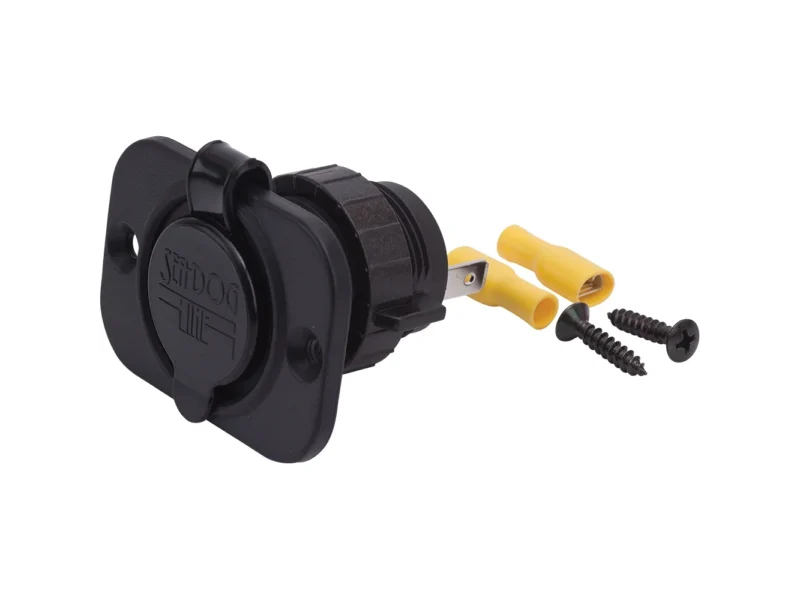 Sea-Dog Round Power Socket - 12V