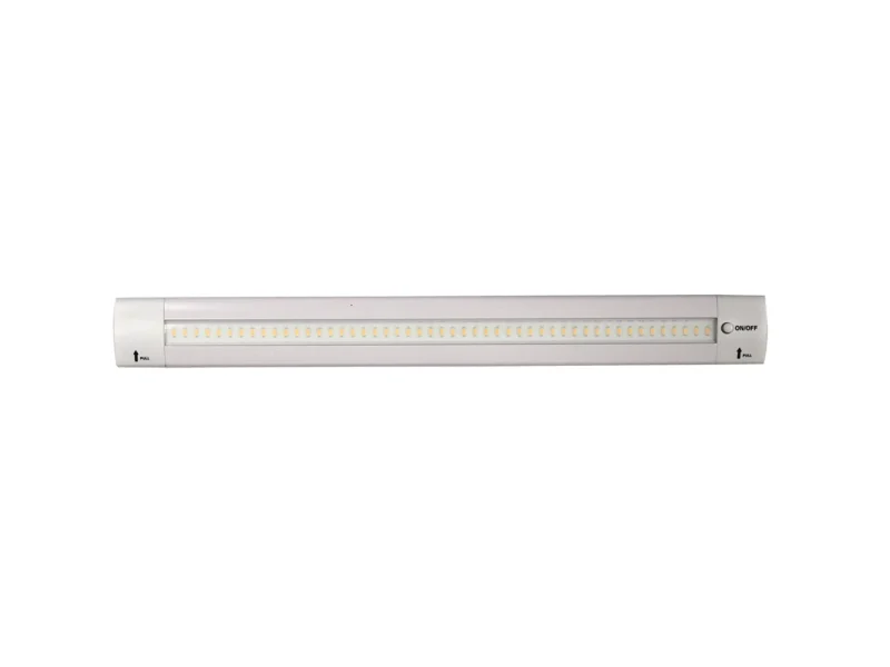 Lunasea 12" Adjustable Angle LED Light Bar - w/Push Button Switch - 12VDC - Warm White