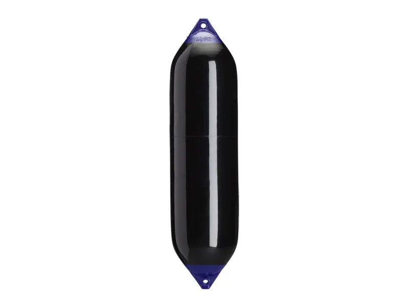 Polyform F-8 Twin Eye Fender 15" x 58" - Black