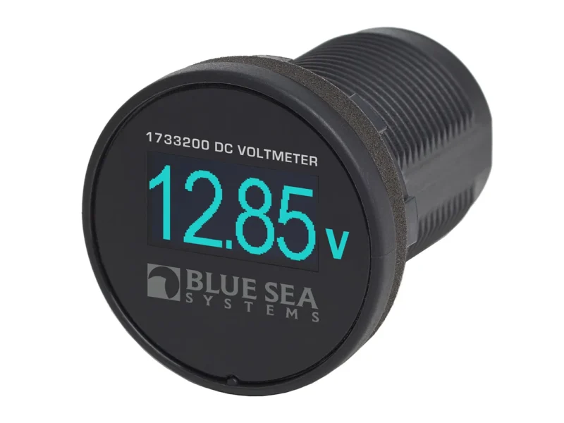 Blue Sea 1733200 Mini OLED Voltmeter - Blue