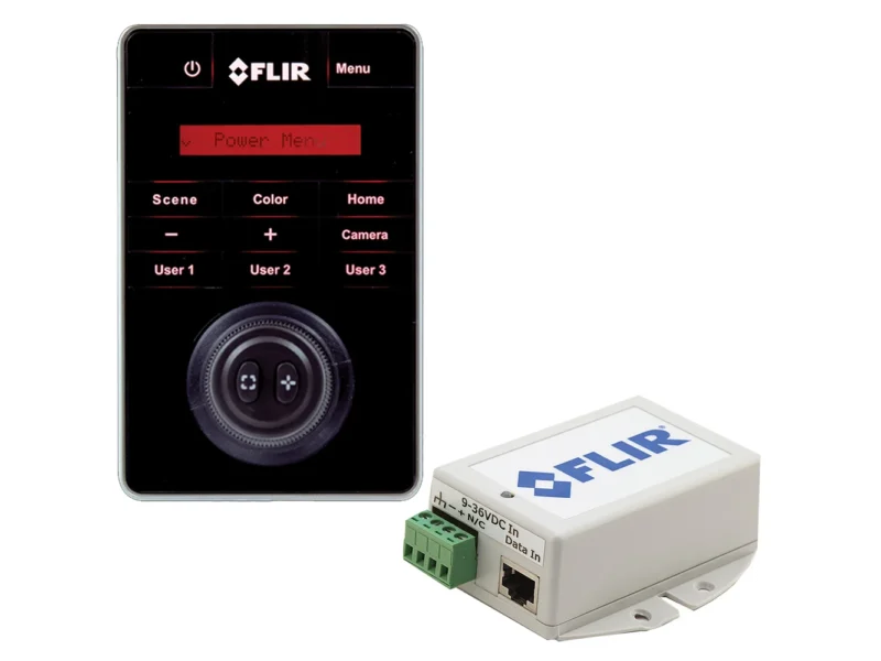 FLIR JCU-2 Joystick Control Unit & POE Injector Kit