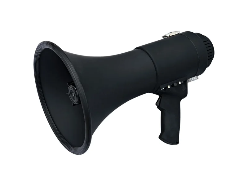 Speco All-Black Deluxe Megaphone w/Siren - 15W