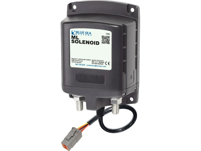 Blue Sea 7701100 ML Solenoid 12V 500A w/Deutsch Connector