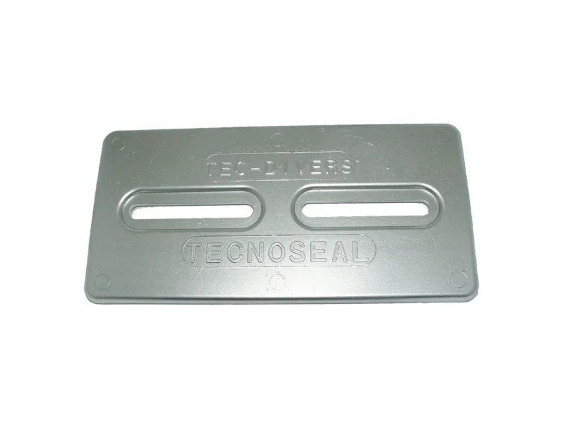 Tecnoseal Aluminum Plate Anode - 12" x 6" x 1/2"